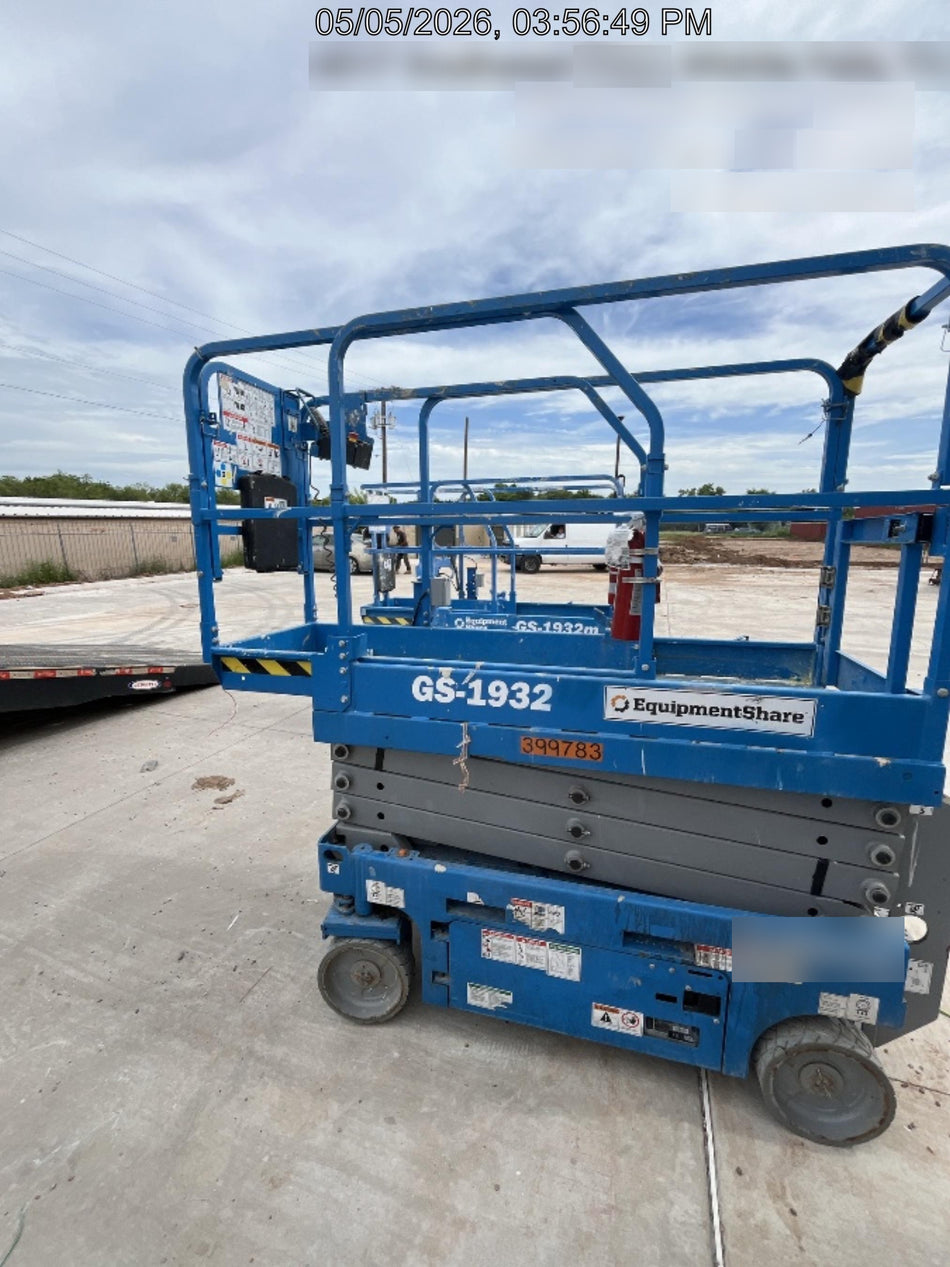 2019 Genie GS-1930 Genie GS-1930 Scissor Lift w/Standard Options