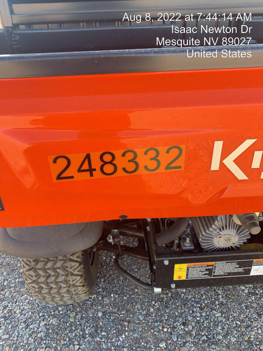 2022 KUBOTA RTV-X1140W-H (Canopy)
