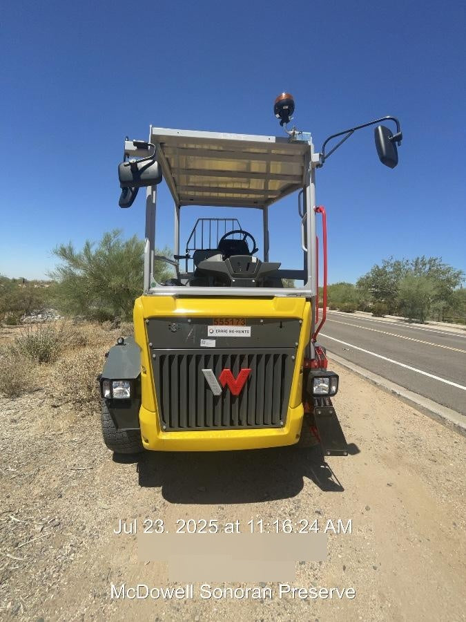 2025 WACKER NEUSON DV603 Canopy Turf Tires