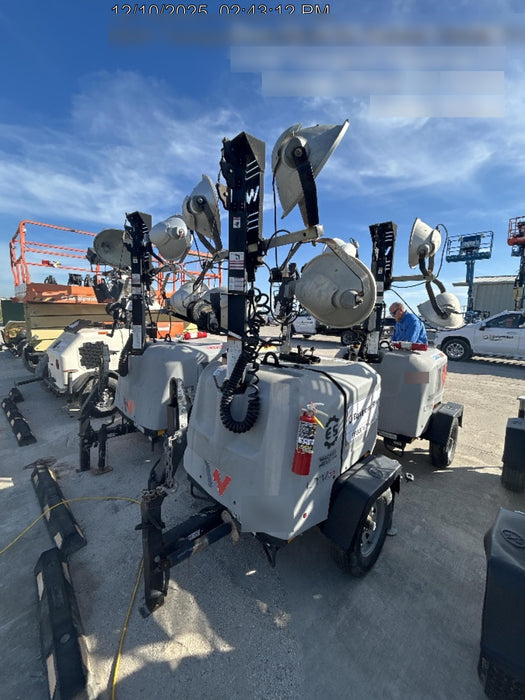 2018 Wacker Neuson LTV6L-MH Wacker Neuson LTV6L Mobile Light Tower w/Fuel Level Sensor Installed