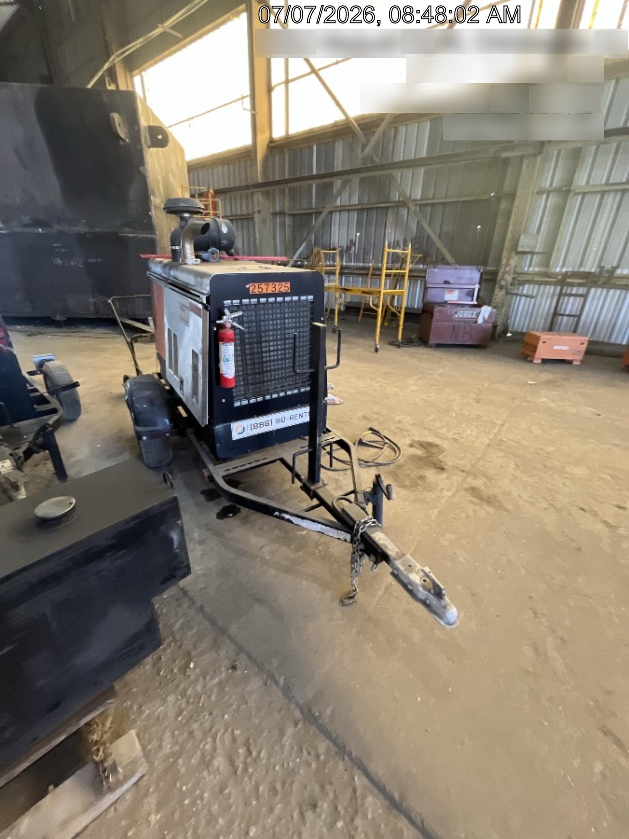 2022 Lincoln Electric Vantage 549X Crosslink Technology, Trailer Mounted, ES Decals, T3