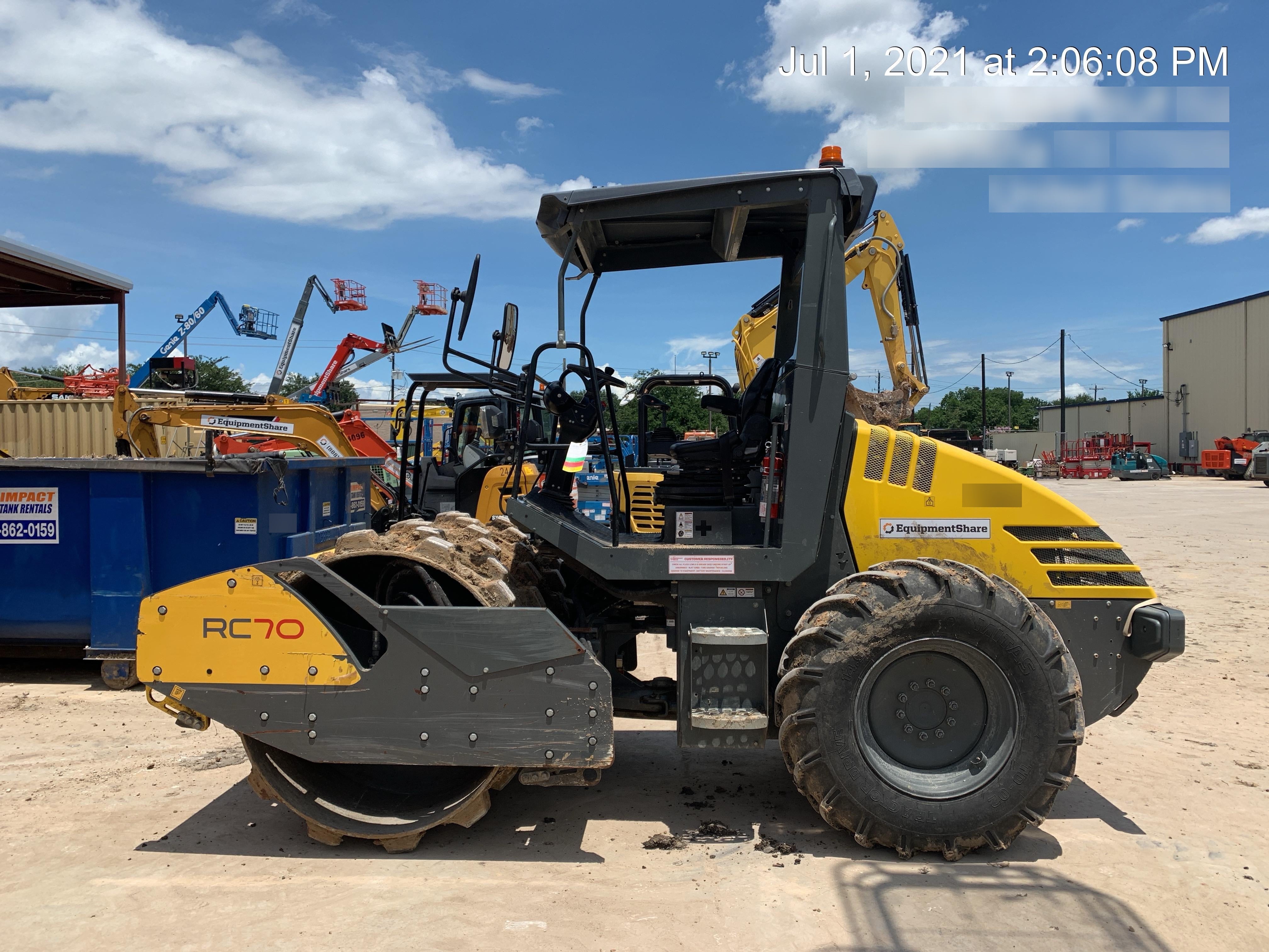 2018 WACKER NEUSON RC70