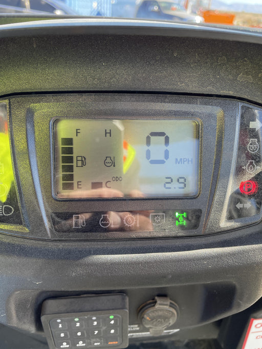 2022 Kubota RTV-X1140W-H Plastic Canopy, Windshield Acrylic Clear, LED Strobe Light, Wire Harness Kit, Back up Alarm