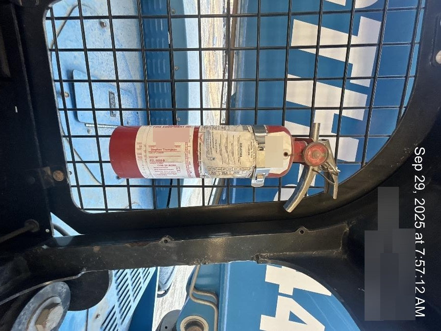 2018 Genie GTH-844 Genie GTH-844D w/Open ROPS, Solid Tires, Work Light/Beacon, 60" Carriage and Forks