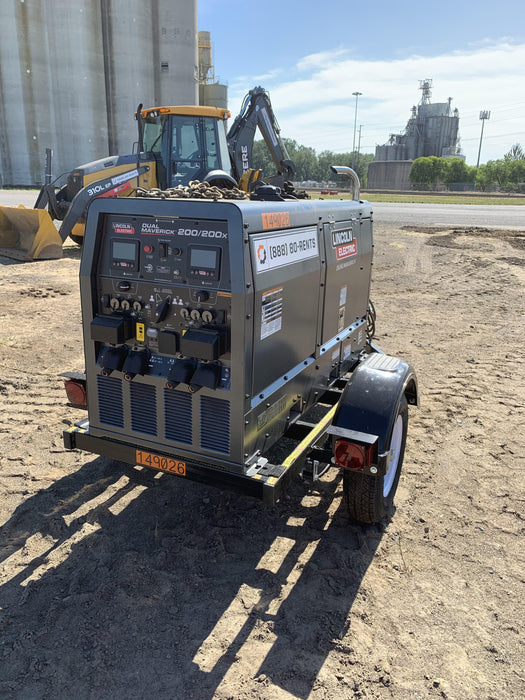 2021 Lincoln Electric Dual Maverick 200/200X Ready Pak 3 (includes trailer, cable rack, fender light kit)