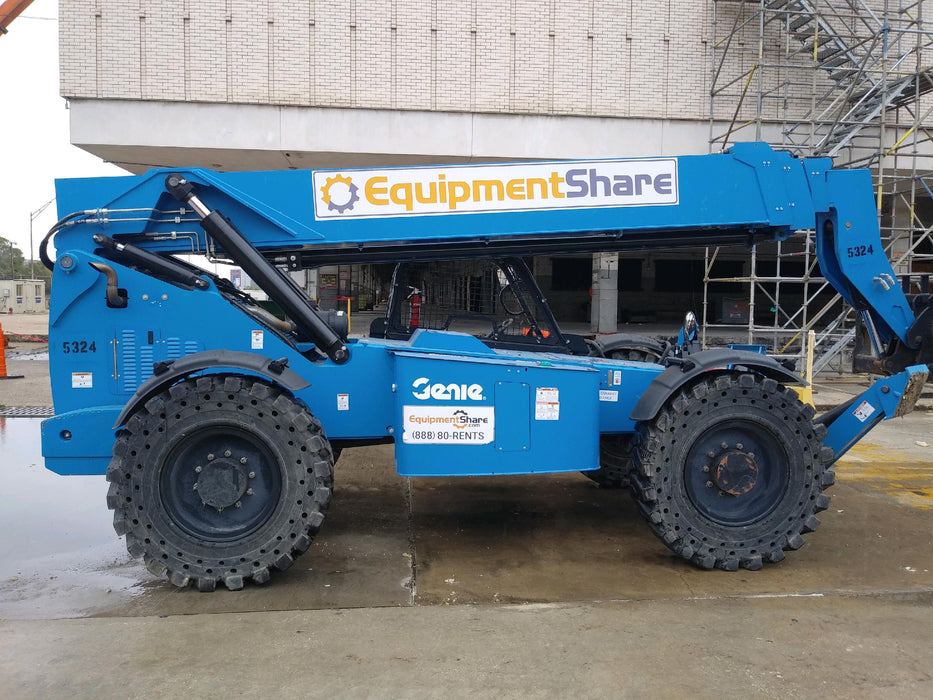 2017 Genie GTH-1056 Genie GTH1056, Solid Tires, 60" carriage, Open ROPS