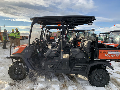 2021 Kubota RTV-X1140W-H Plastic Canopy, Windshield Acrylic Clear, LED Strobe Light, Wire Harness Kit, Back up Alarm