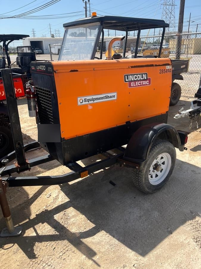 2022 Lincoln Electric LE400 Kubota V1505, Trlr, Cable Rack, Light Kit, ES Decals, T3