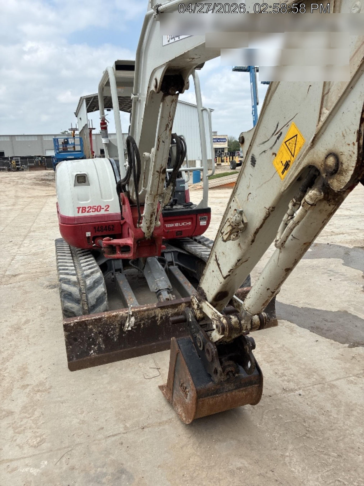 2021 TAKEUCHI TB250-2