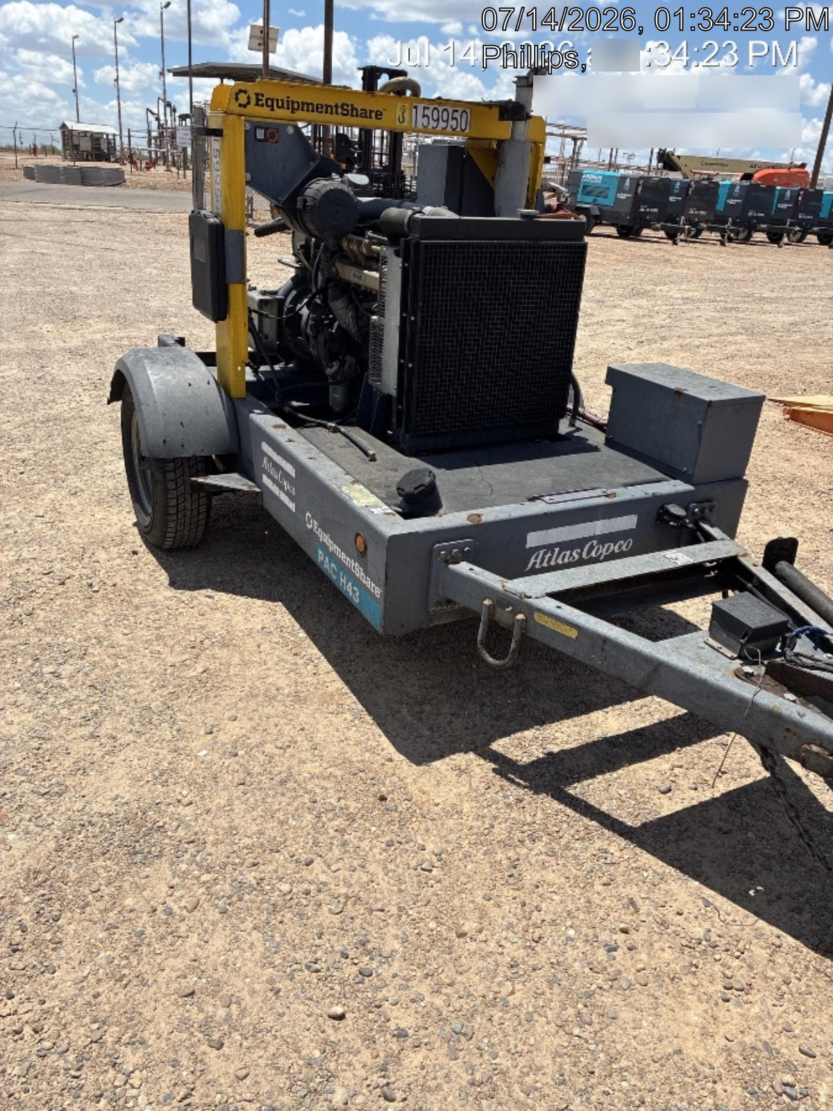 2021 ATLAS COPCO PAC H43 KD