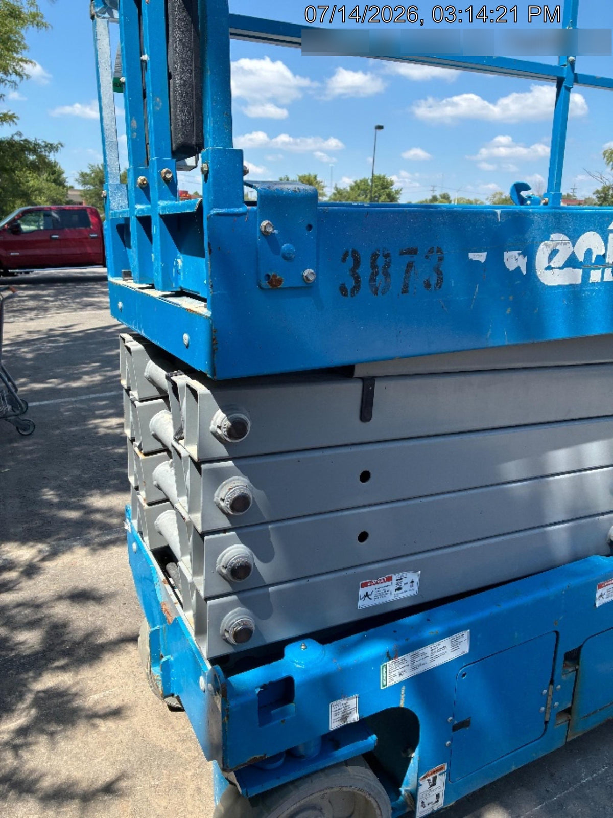 2017 Genie GS-3232 Genie GS3232 Scissor Lift
