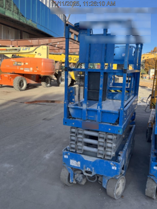 2020 Genie GS-1930 Solid Non Marking Tires, Beacon, Folding rails with half height swing gate