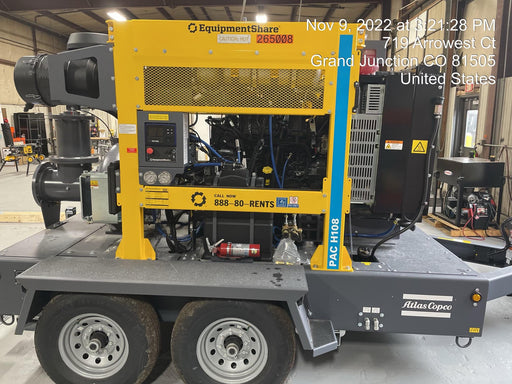2022 ATLAS COPCO PAC H108 JD