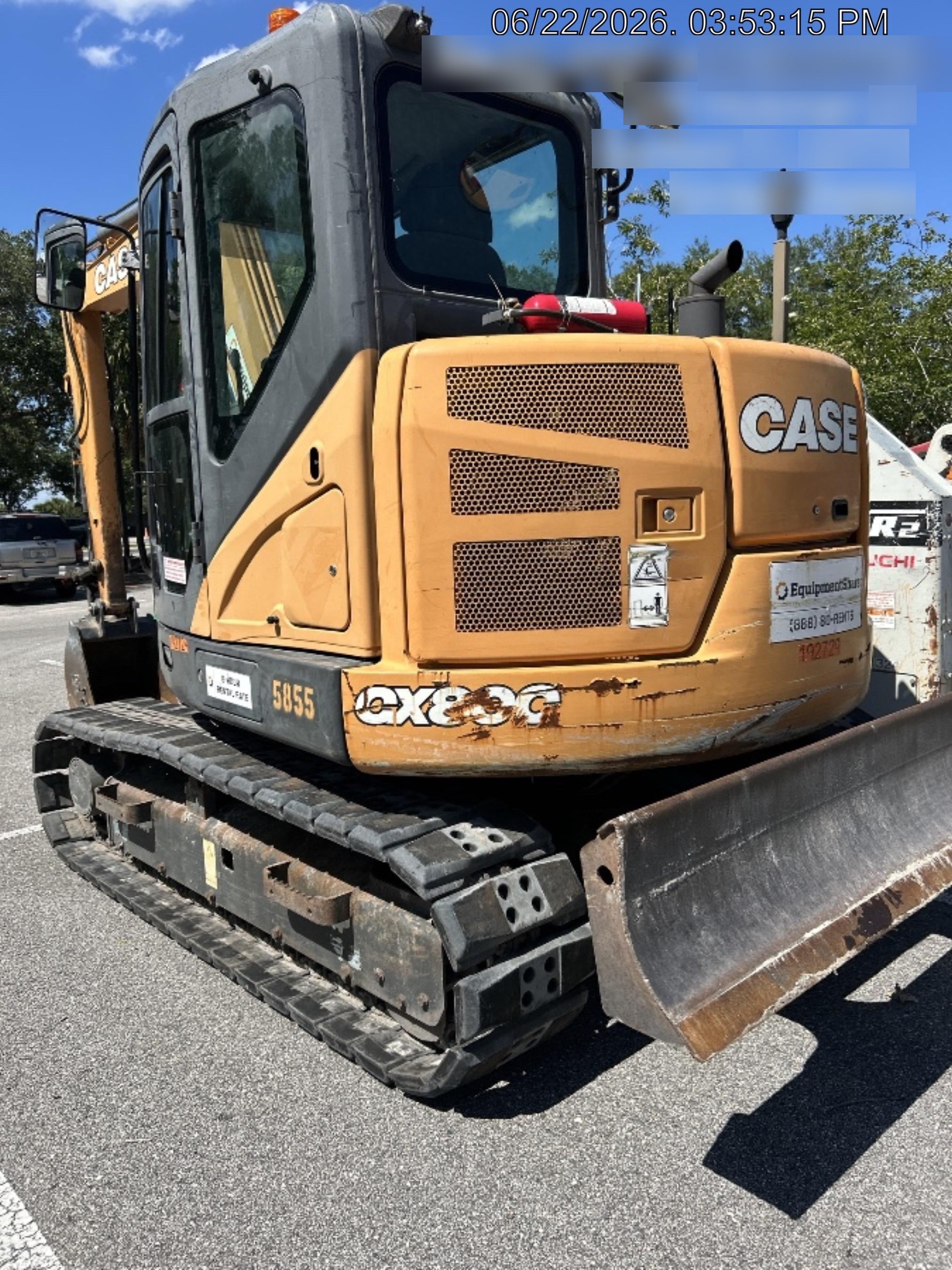 2018 CASE CX80C