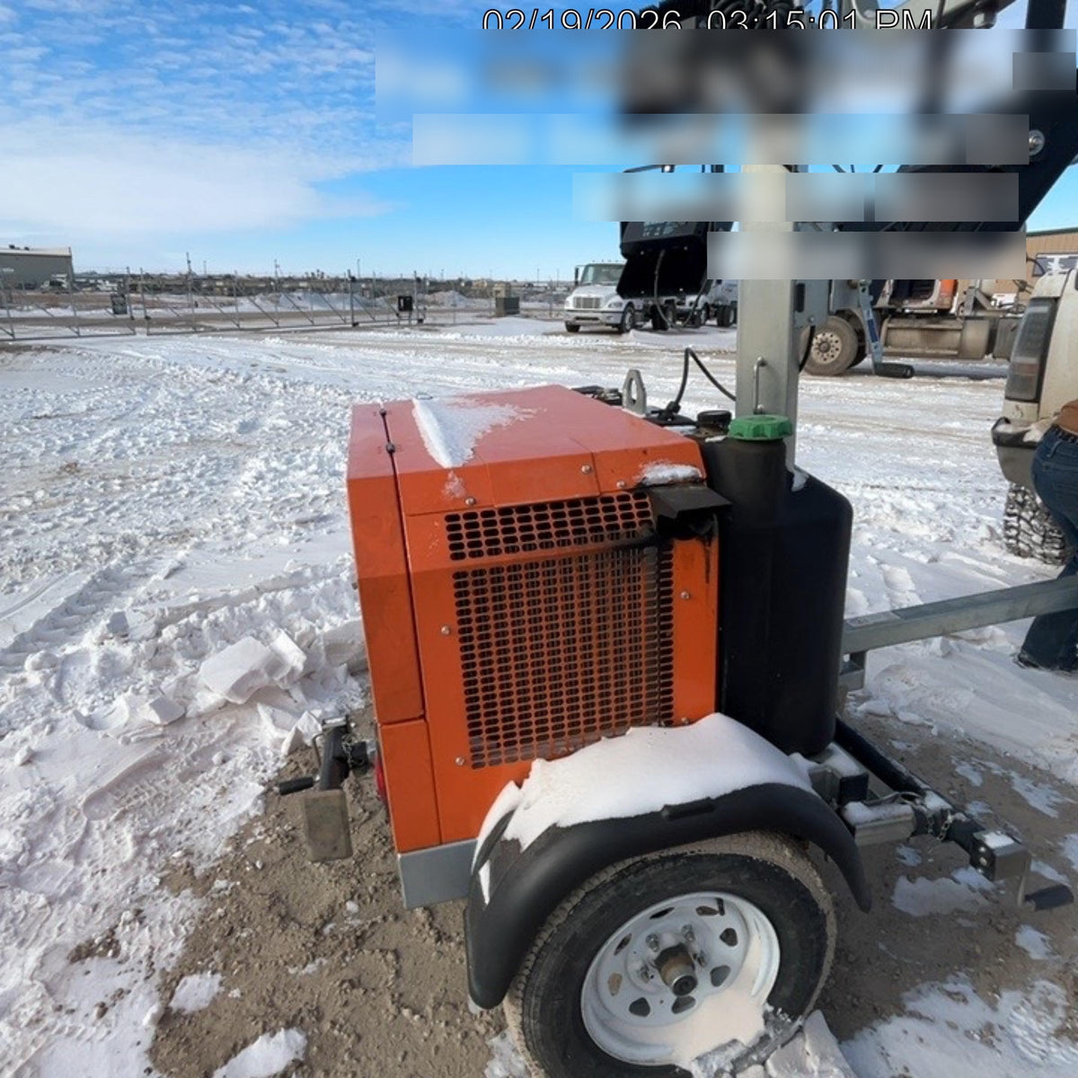 2024 Wanco WLTT-4MM4K Diesel, Deep Sea Controller, Shore Power Plug, Auto Start, (4) 350W LED Floodlights, 4kW Generator, 60 Gal Fuel Tank, 2" Ball, T3