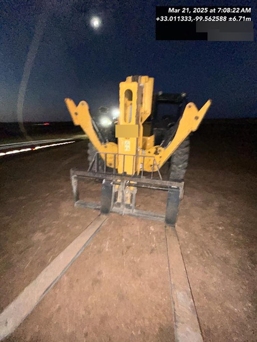 2019 JCB 512-56 Canopy, 109 HP, Solid Tires, STD Worklight, Beacon, Aux Hydraulics, Lifting Eye, Back up Alarm w/66" Carriage/60" Forks