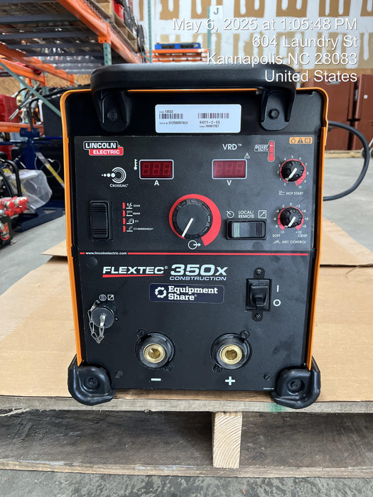 2025 LINCOLN ELECTRIC FLEXTEC 350X