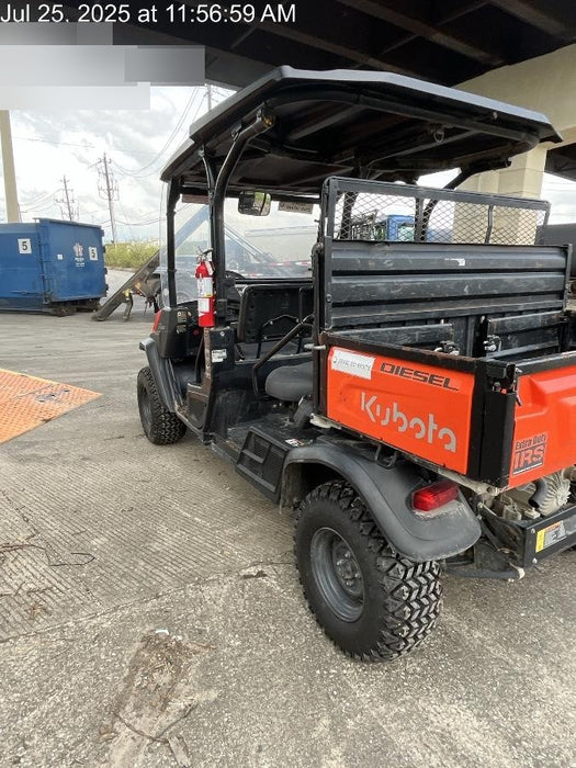 2022 Kubota RTV-X1140W-H Plastic Canopy, Windshield Acrylic Clear, LED Strobe Light, Wire Harness Kit, Back up Alarm