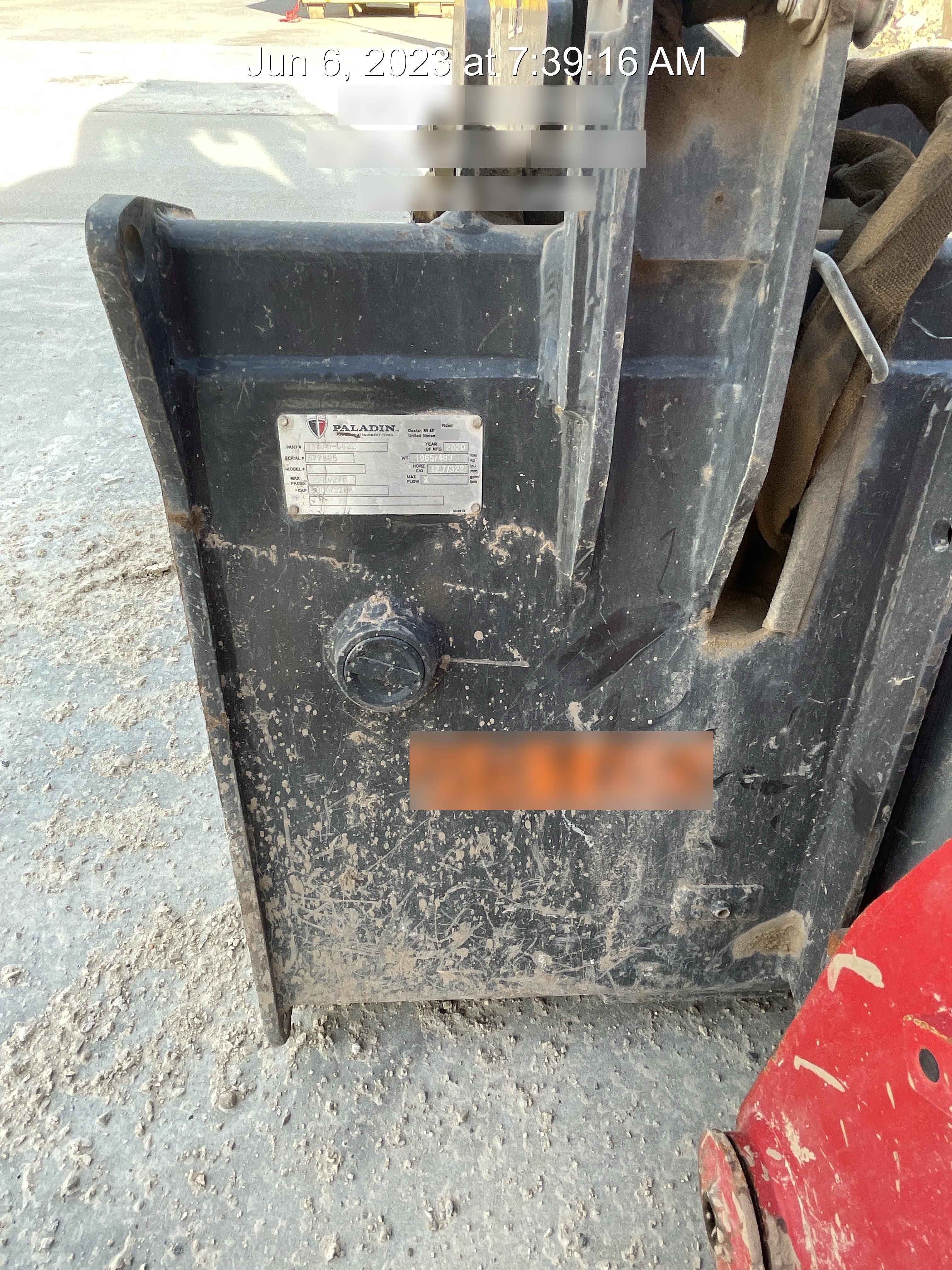 2020 PALADIN UTILITY GRAPPLE 11876-0022