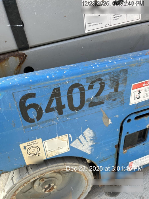 2020 Genie GS-1930 Standard Machine