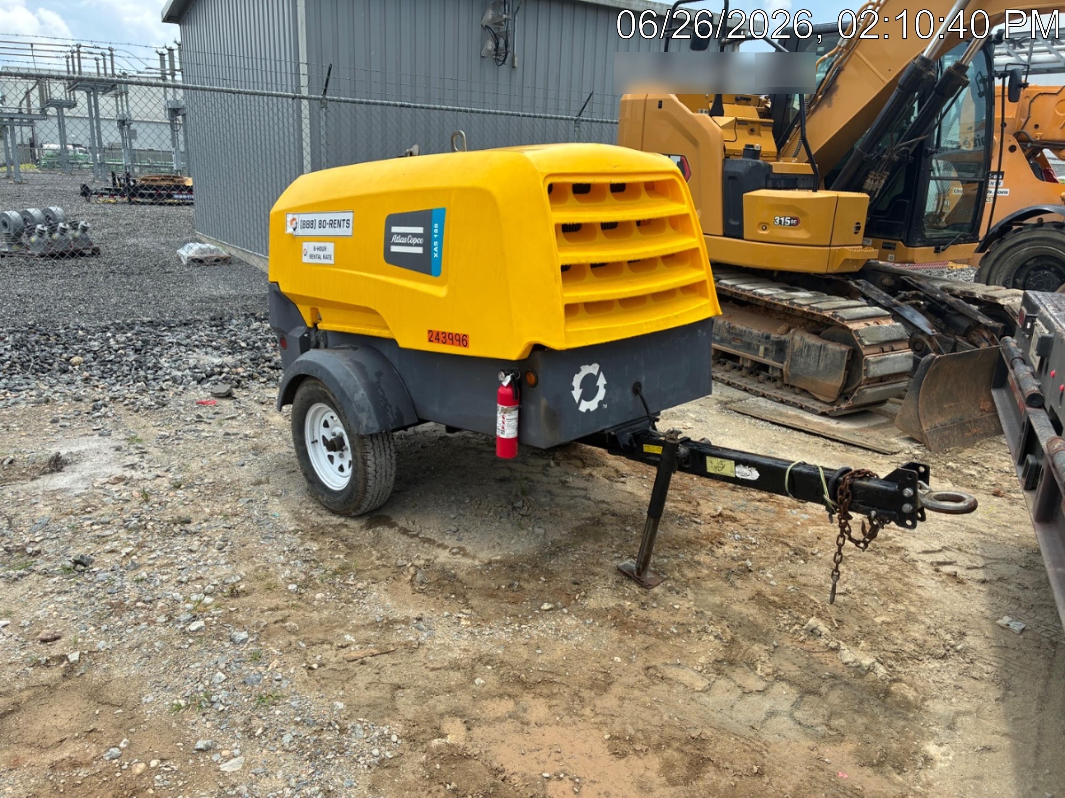 2022 ATLAS COPCO XAS188 CWK