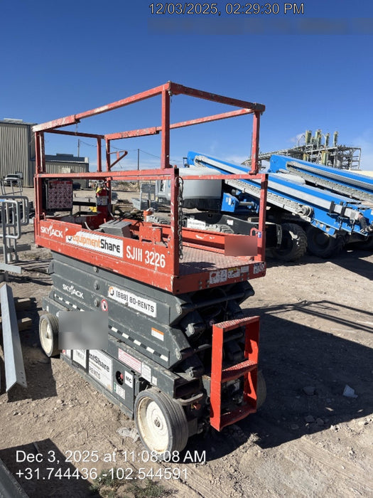 2019 Skyjack SJIII-3226 Standard w/Trojan Batteries