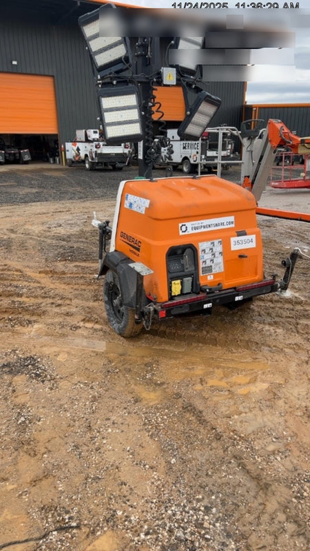 2023 Generac MLT2 Diesel, Flex Switch 120V Input, Powerzone Controller, (4) 320W LED Lights, 4kW Generator, 39.9 Gal Fuel Tank, 2" Ball, T3