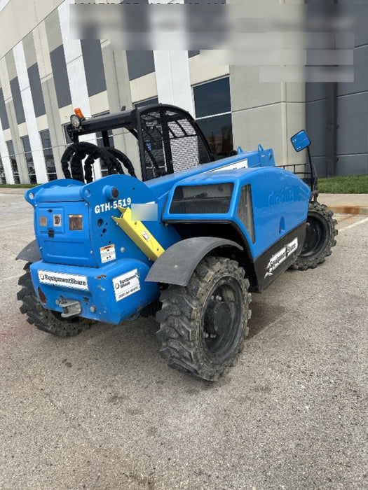 2020 Genie GTH-5519 Canopy, Solid Tires, Work Lights, Beacon, Aux Hydraulics, Back up Alarm