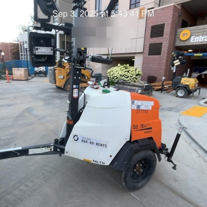 2023 Generac MLT2 Diesel, Flex Switch 120V Input, Powerzone Controller, 
(4) 320W LED Lights, 4kW Generator, 39.9 Gal Fuel Tank, 2" Ball, T3