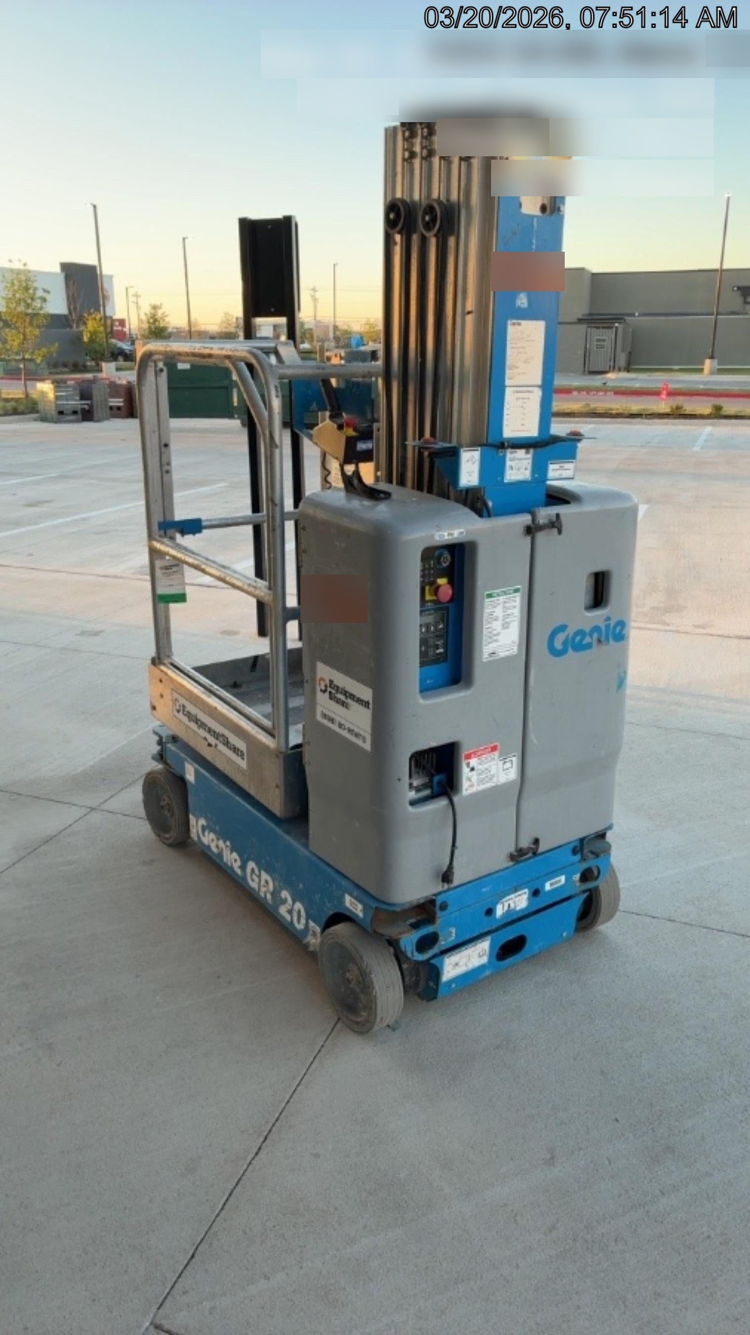 2020 GENIE GR-20