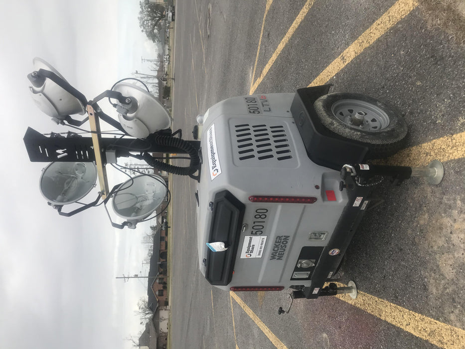 2019 Wacker Neuson LTV6L-MH Mobile Light Tower w/Fuel Level Sensor Installed