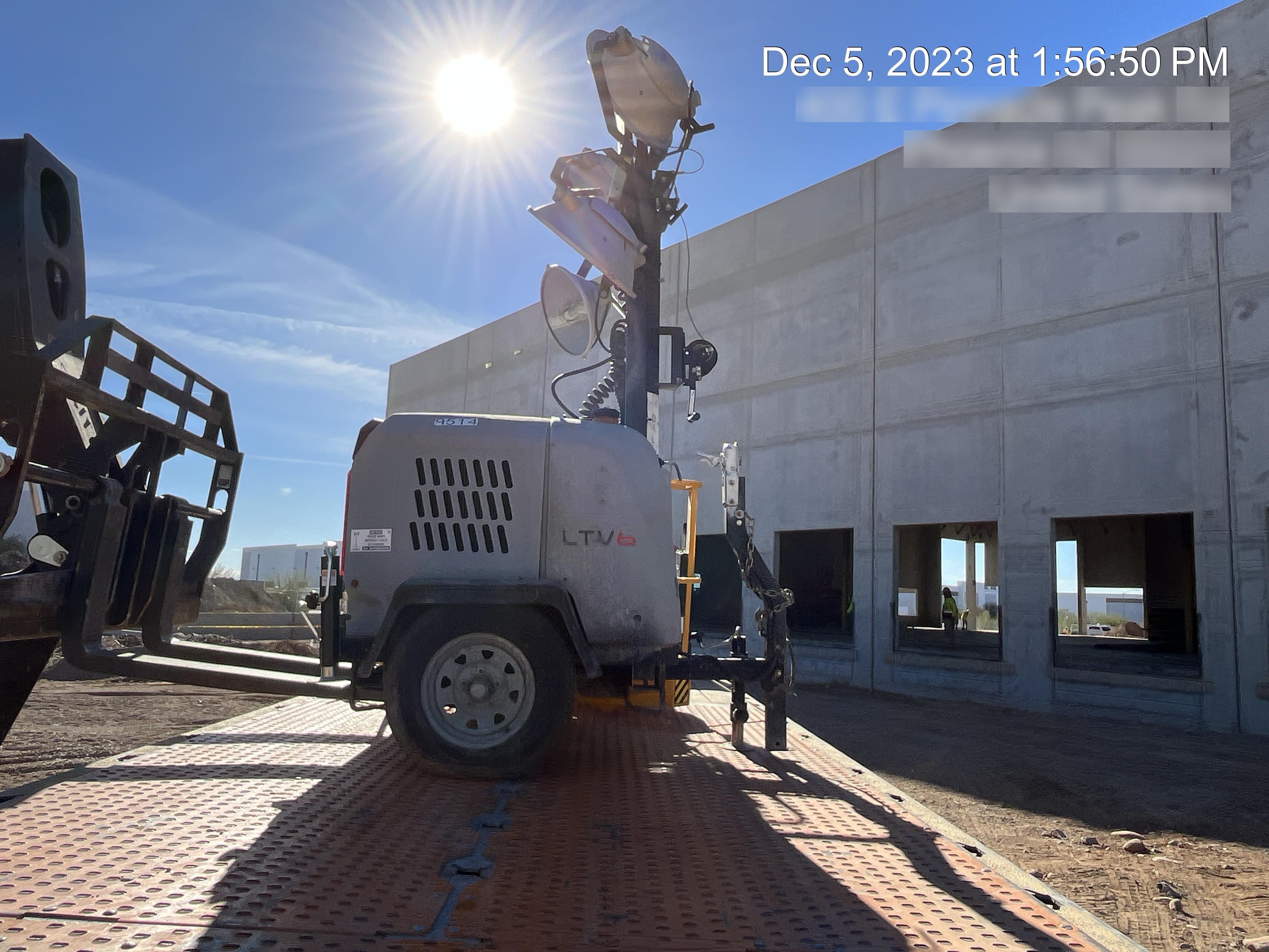 Wacker Neuson LTV6K-MH Wacker Neuson LTV6L Towable Light Tower - Kubota Engine