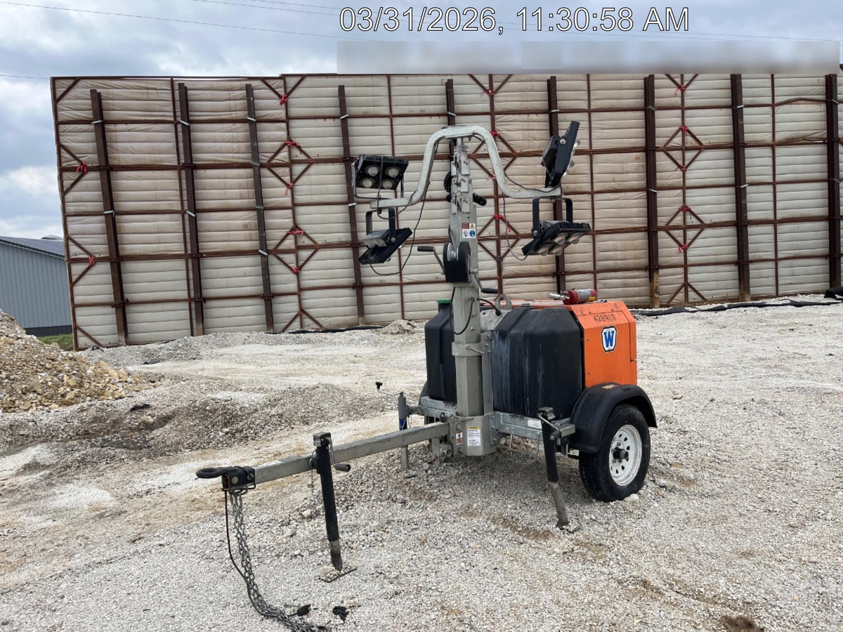 2024 Wanco WLTT-4MM4K Diesel, Deep Sea Controller, Shore Power Plug, Auto Start, (4) 350W LED Floodlights, 4kW Generator, 60 Gal Fuel Tank, 2" Ball, T3