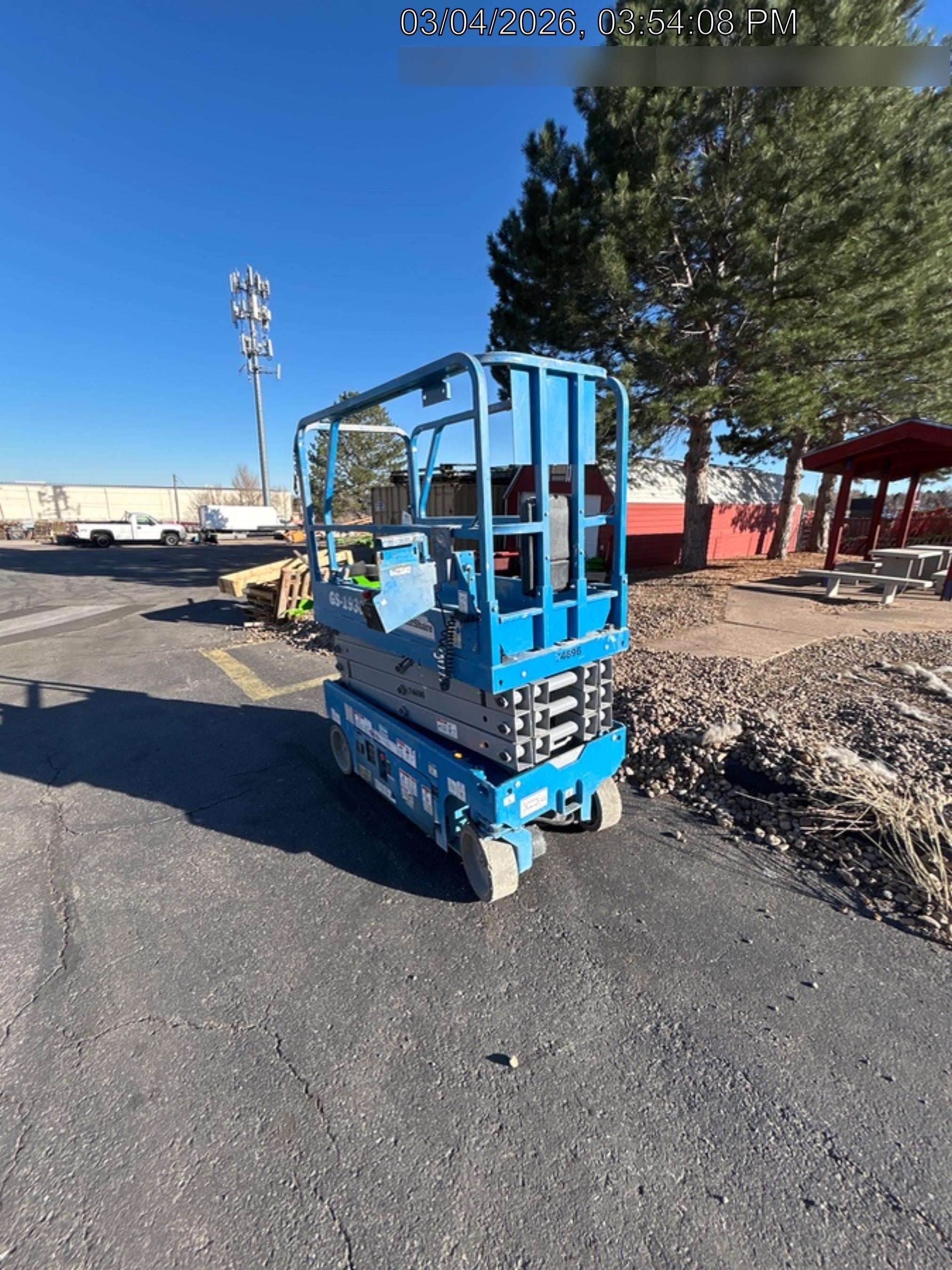 2020 Genie GS-1930 Fixed rails with chain entry gate - Pre A92.20