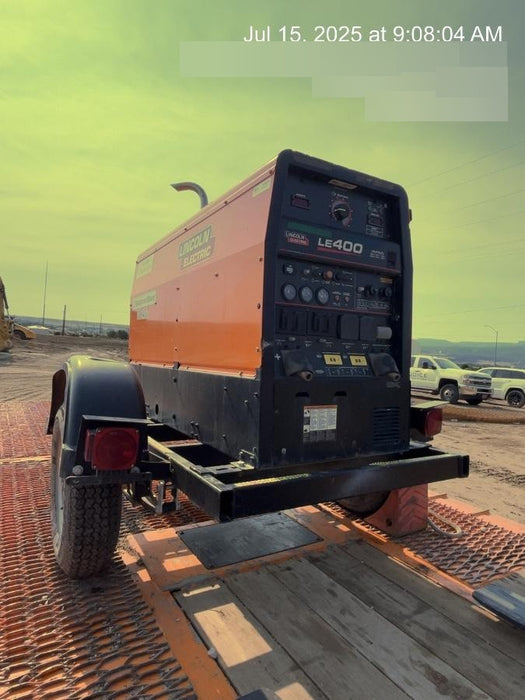 2023 Lincoln Electric LE400 Kubota V1505, Trlr, Cable Rack, Light Kit, ES Decals, T3