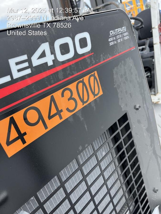 2025 Lincoln Electric LE400 Diesel, Kubota V1505, 22 HP, Trlr, Cable Rack, Light Kit, ES Decals, T3