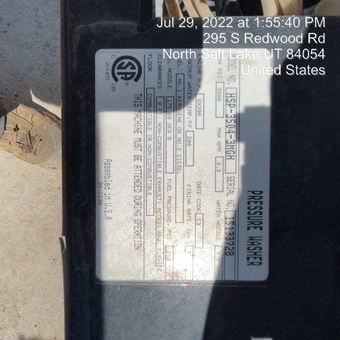 2020 MI-T-M CORPORATION HSP-3504-3MGH