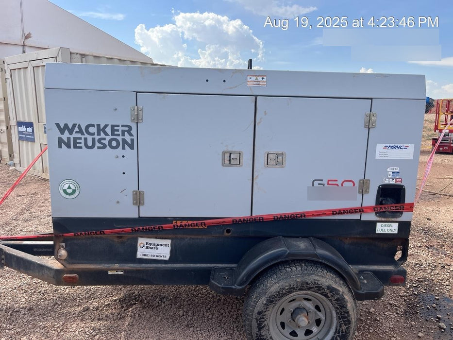 2020 WACKER NEUSON G50