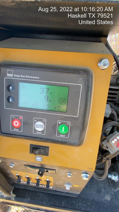 2022 Allmand NLV3GR (4) LED Light Fixture 350W, 23' Vertical Mast, 3kW Prime, Towable, ES Decals, T3