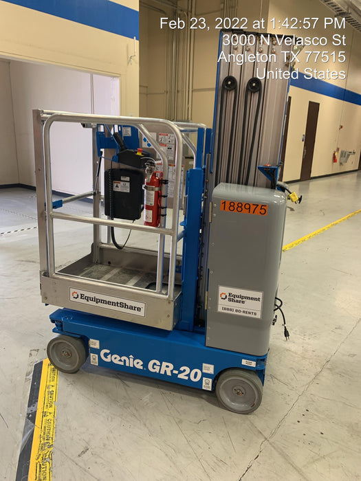 2021 GENIE GR-20