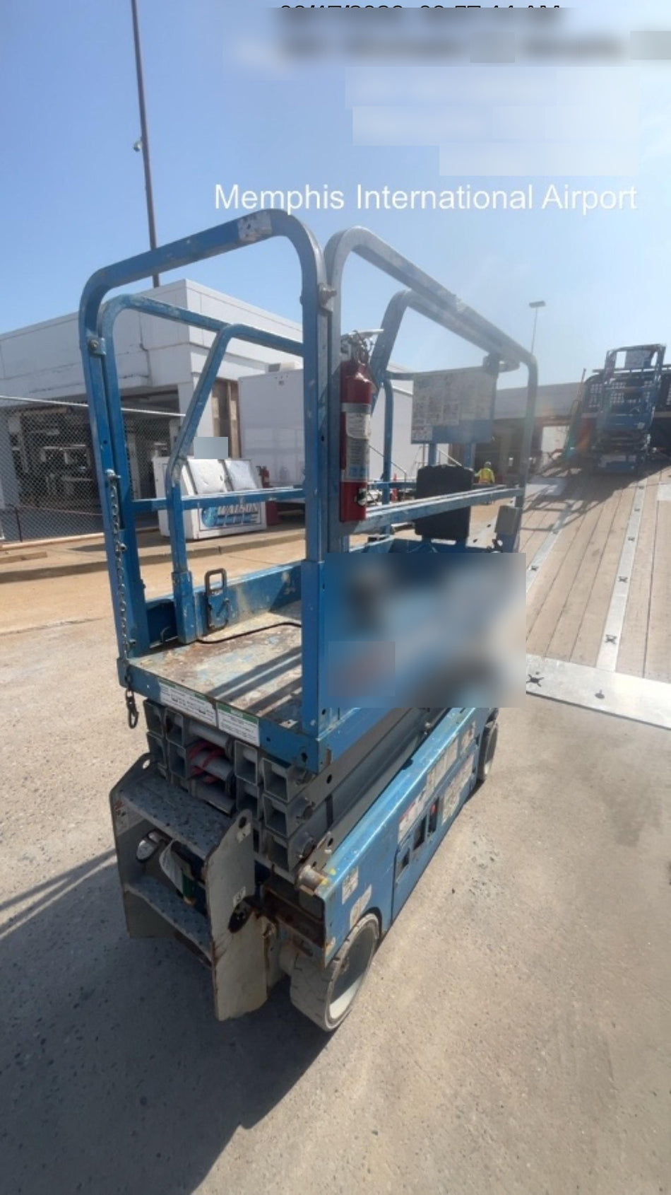 2019 Genie GS-1930 Fixed Rails with Chain Entry
