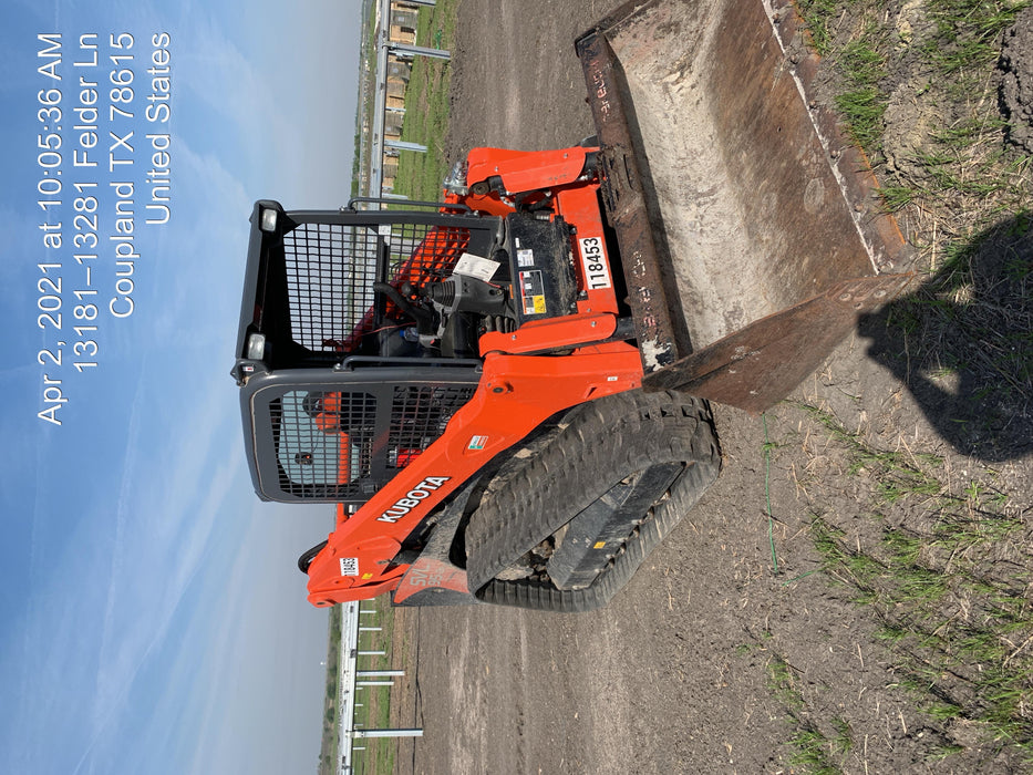 2020 Kubota SVL95-2SHC Cab, Rubber Tracks, Hydraulic Quick Coupler