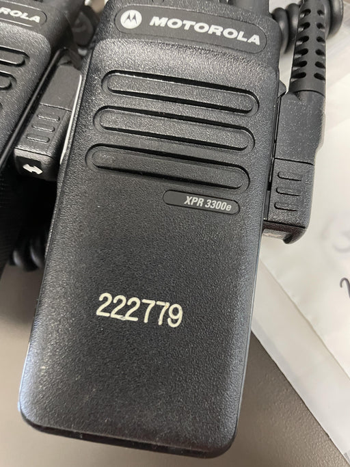 2022 MOTOROLA XPR3300E