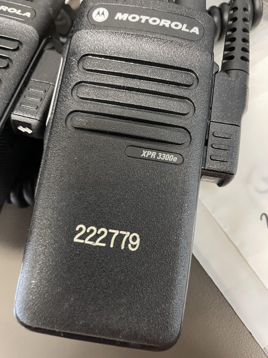 2022 MOTOROLA XPR3300E
