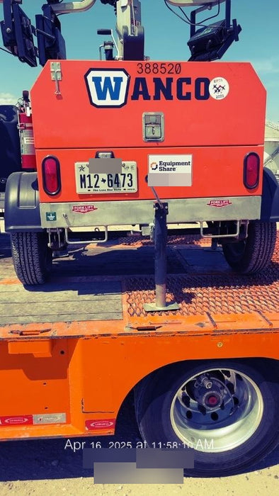 2024 Wanco WLTT-4MM4K Diesel, Deep Sea Controller, Shore Power Plug, Auto Start, (4) 350W LED Floodlights, 4kW Generator, 60 Gal Fuel Tank, 2" Ball, T3