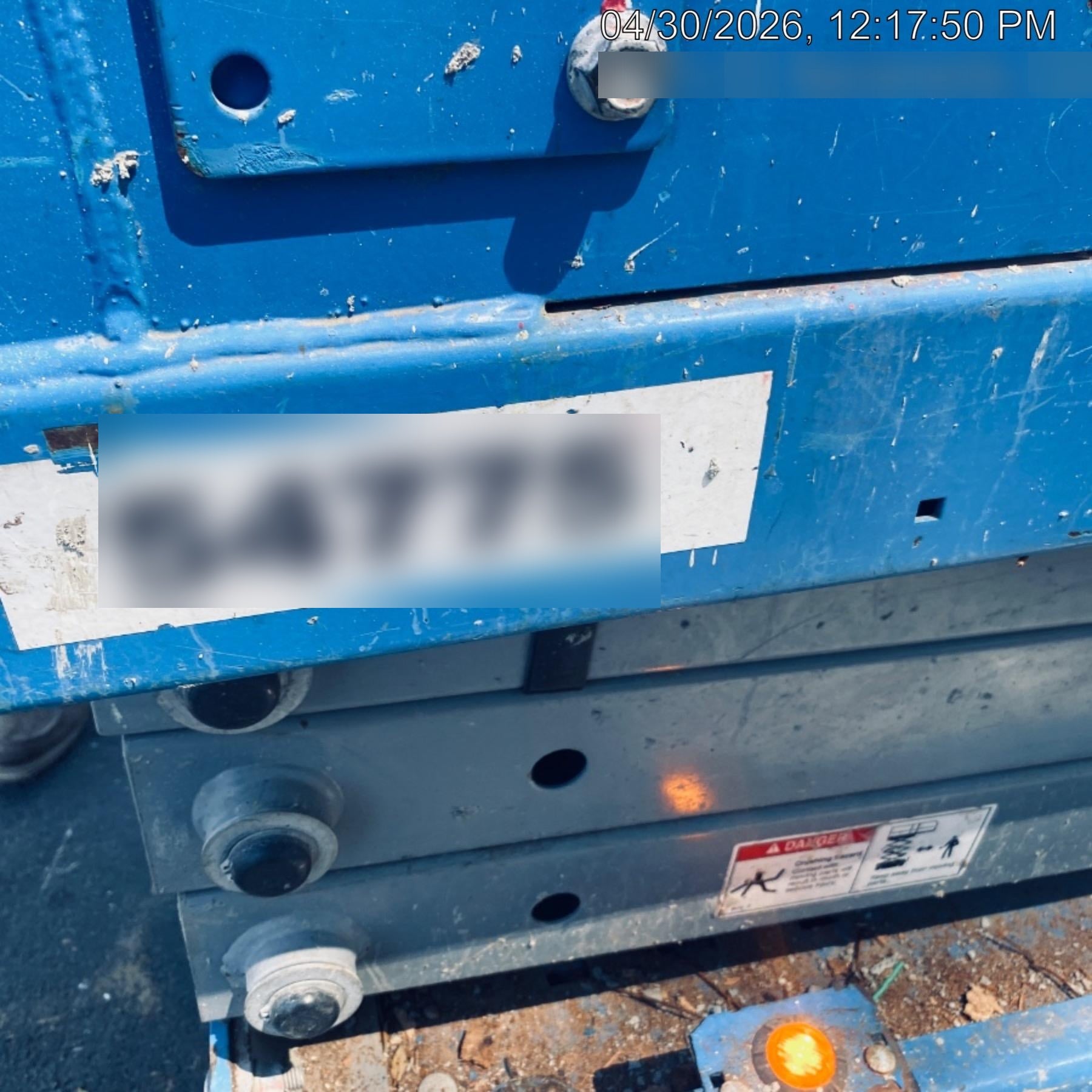 2019 Genie GS-1930 Half Height Swing Gate, 800W Inverter