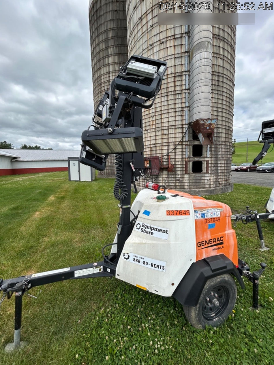 2023 Generac MLT2 Diesel, Flex Switch 120V Input, Powerzone Controller, (4) 320W LED Lights, 4kW Generator, 39.9 Gal Fuel Tank, 2" Ball, T3