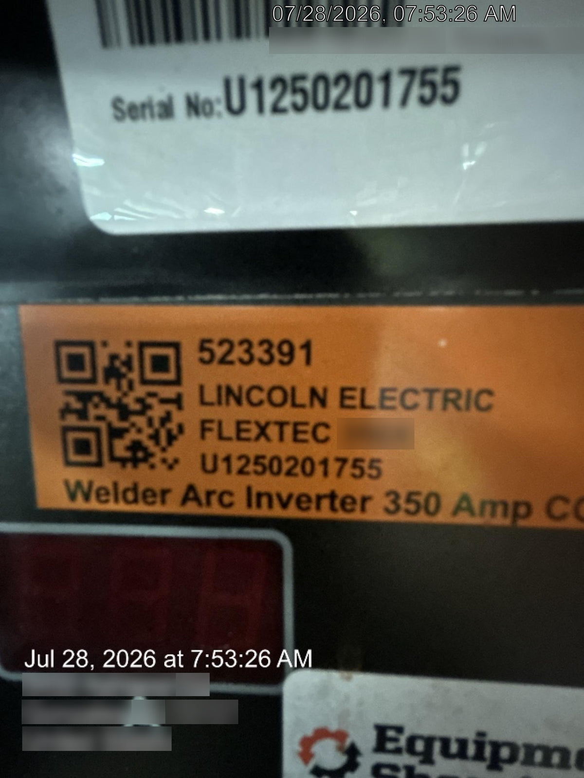 2025 LINCOLN ELECTRIC FLEXTEC 350X