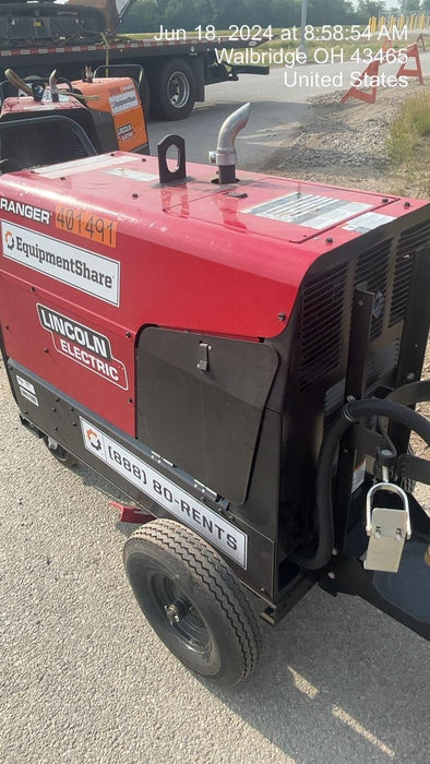 2024 Lincoln Electric Ranger 305 LPG Ranger 305 LPG, Undercarriage, Tank Holder & Strap, 10kw AC Gen, 25hp Kohler LPG Eng