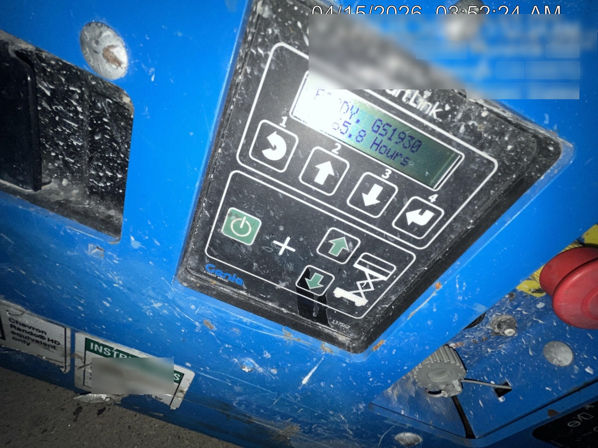 2020 Genie GS-1930 Standard Machine, 800W Inverter